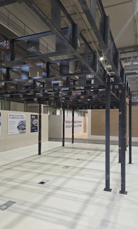 Konstrukcja piętra 3D